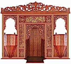 Minber-Mihrap-Vaiz Kürsüsü 1008